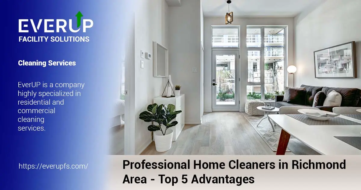 Professional Home Cleaners in Richmond Area - Top 5 Advantages